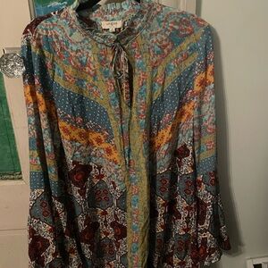 Umgee Multicolor Boho Dress